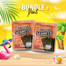 สาหร่ายย่างรสปลาหมึก 27 กรัม (Bundle Deal 2 ซอง 100 บาท)