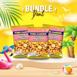 มะม่วงผสมแมคคาเดเมียส์อบเกลือ 35 กรัม (Bundle Deal 3 ซอง 99 บาท)