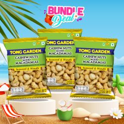 มะม่วงหิมพานต์ผสมแมคคาเดเมียส์สาหร่ายวาซาบิ 30 กรัม (โปรโมชั่นแพ็กคู่: 3 ซอง)