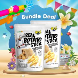 Real Potato Stick Salted 40g (Bundle Deal 2 PCS 44 Baht)
