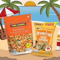 Party Snack 500g Free Seaweed Rice Crisps Tom Yum Flavour 40g