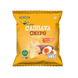 มันสำปะหลังทอดกรอบรสไข่เค็ม 80 กรัม