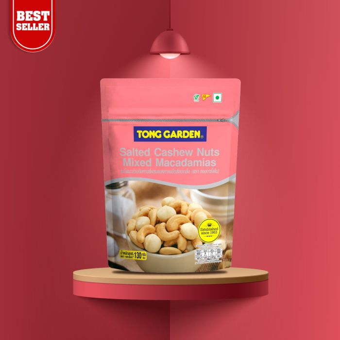 Salted Cashew Nuts Mixed Macadamias 130g 