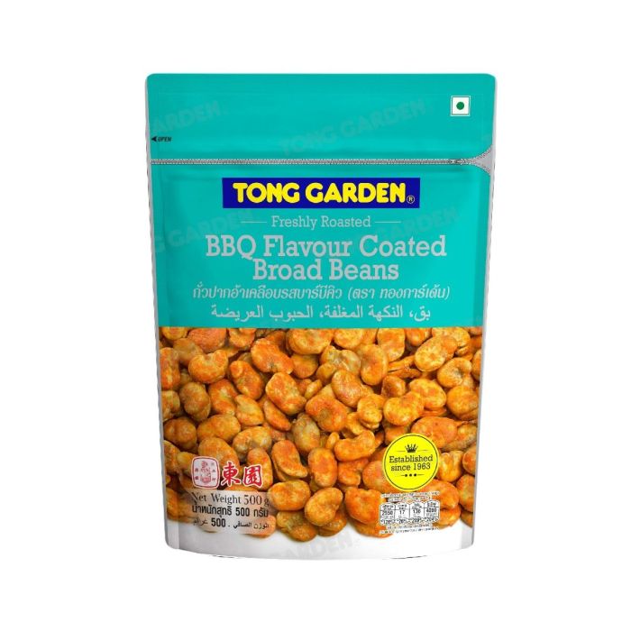 Tong Garden BBQ Flavor Coated Broad Beans 500g