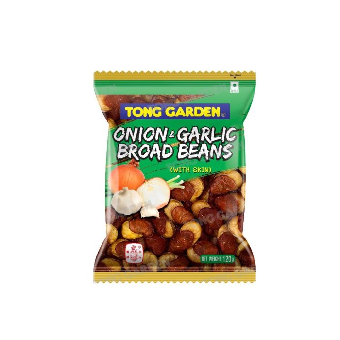 Tong Garden Onion & Garlic Broad Beans (With Skin) 120g 