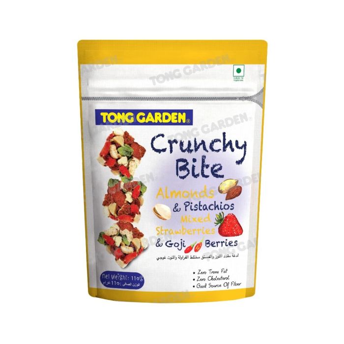 Tong Garden Crunchy Bite Almonds&Pistachio Mixed Strawberries&Goji Berries 110g