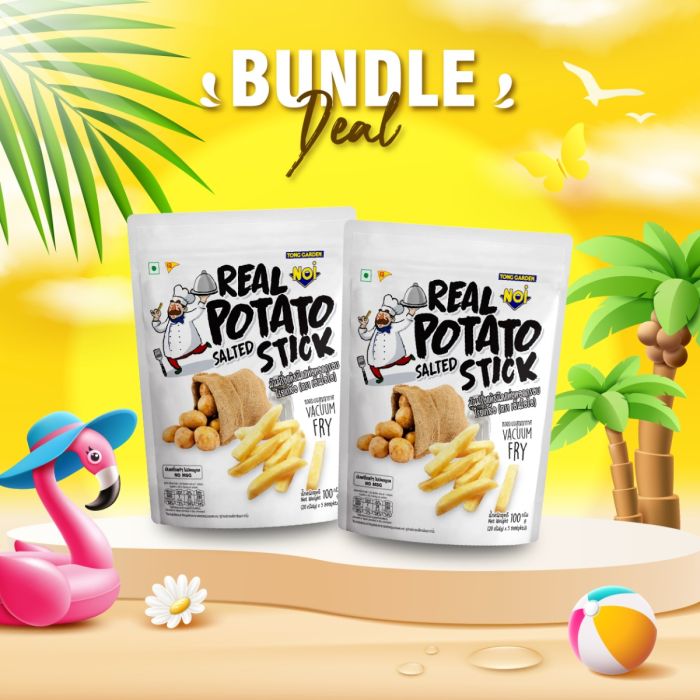 Real Potato Stick Salted 100g