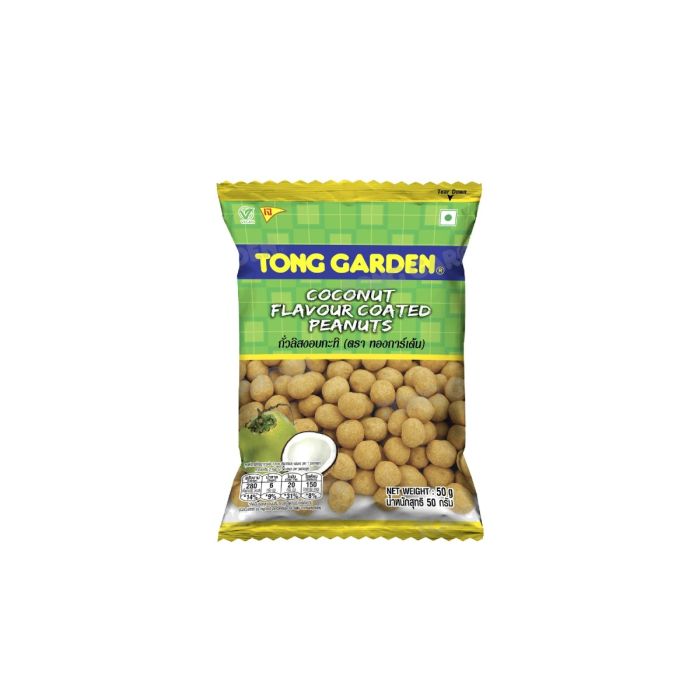 Tong Garden Coconut Flavour Coated Peanuts 50g