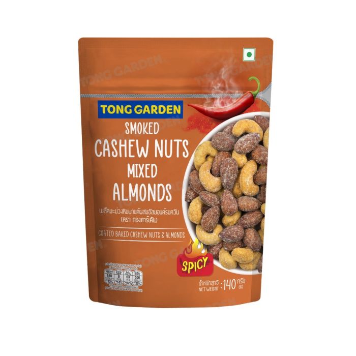 Smoked Cashew Nuts Mixed Almonds 140g 