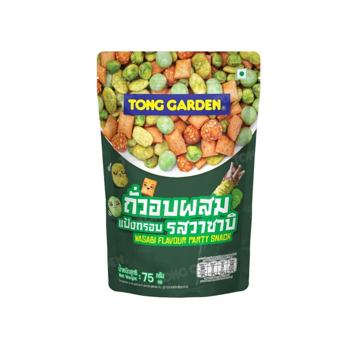 ถั่วอบผสมแป้งกรอบ รสวาซาบิ 75 กรัม