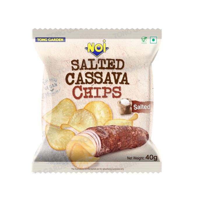 Salted Cassava Chips Noi 40g 