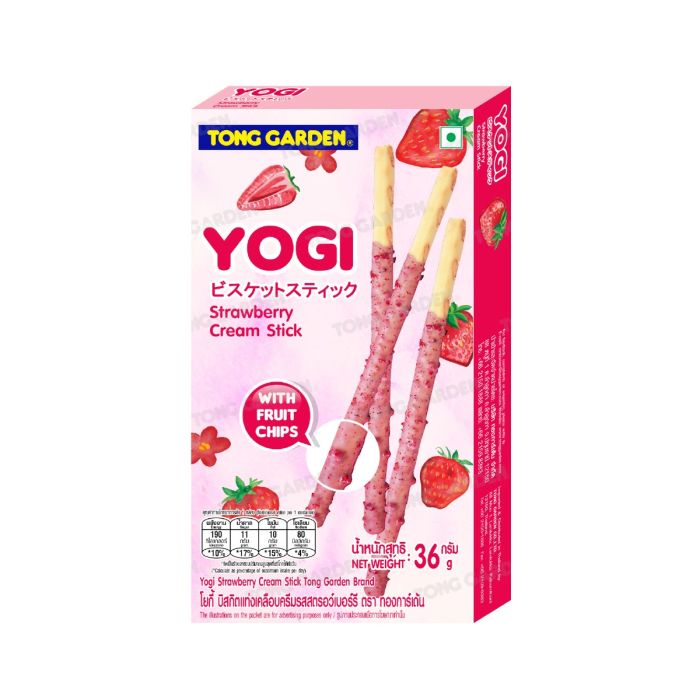 Yogi Strawberry Cream Stick 36g