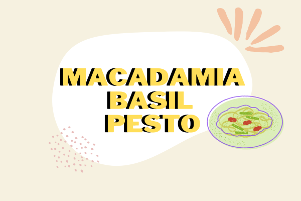 Recipe - Macadamia Basil Pesto